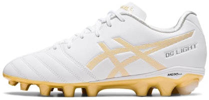 (Grade School) ASICS DS Light 'White Rich Gold' 1104A046-122 (Grade School) ASICS DS Light 'White Rich Gold' 1104A046-122