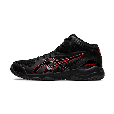 (GS) ASICS Dunkshot MB 9 'Black Red'