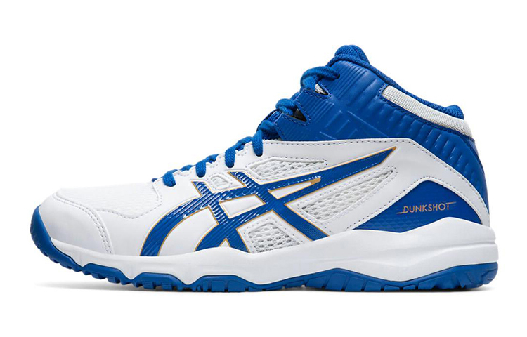 (Grade School) ASICS Dunkshot MB 9 'White Blue' 1064A006-101
