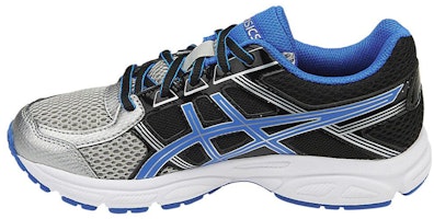 (Grade School) ASICS Gel Contend 4 'Silver Blue Black' C707N-9342 (Grade School) ASICS Gel Contend 4 'Silver Blue Black' C707N-9342