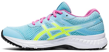 (Grade School) ASICS Gel Contend 6 'Ocean Decay Safety Yellow' 1014A086-405 (Grade School) ASICS Gel Contend 6 'Ocean Decay Safety Yellow' 1014A086-405
