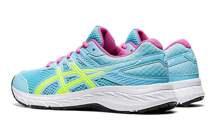 Shop (Grade School) ASICS Gel Contend 6 'Ocean Decay Safety Yellow' Kanak-Kanak 1014A086-405