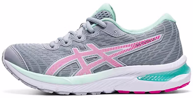 (Grade School) ASICS Gel Cumulus 22 'Grey Pink Glo' 1014A148-021 (Grade School) ASICS Gel Cumulus 22 'Grey Pink Glo' 1014A148-021