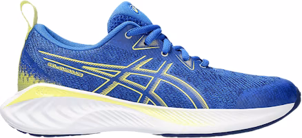 (Grade School) ASICS Gel Cumulus 25 'Illusion Blue Glow Yellow' 1014A312-400 (Grade School) ASICS Gel Cumulus 25 'Illusion Blue Glow Yellow' 1014A312-400