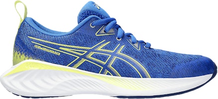(Grade School) ASICS Gel Cumulus 25 'Illusion Blue Glow Yellow' 1014A312-400 (Grade School) ASICS Gel Cumulus 25 'Illusion Blue Glow Yellow' 1014A312-400