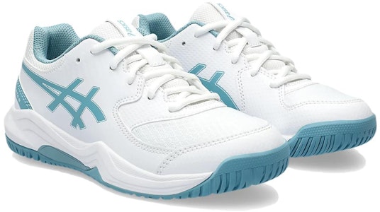 (大童款) ASICS Gel Dedicate 8 '白灰蓝' 1044A077-100 Lookbook (大童款) ASICS Gel Dedicate 8 '白灰蓝' 1044A077-100