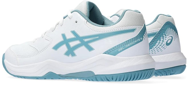 (大童款) ASICS Gel Dedicate 8 '白灰蓝' 1044A077-100 Shop (大童款) ASICS Gel Dedicate 8 '白灰蓝' 1044A077-100