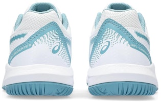 (Kanak-kanak) ASICS Gel Dedicate 8 'Putih Gris Biru' 1044A077-100 Details for (Kanak-kanak) ASICS Gel Dedicate 8 'Putih Gris Biru' 1044A077-100