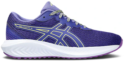 (Grade School) ASICS Gel Excite 10 'Eggplant Glow Yellow' 1014A298-402 (Grade School) ASICS Gel Excite 10 'Eggplant Glow Yellow' 1014A298-402