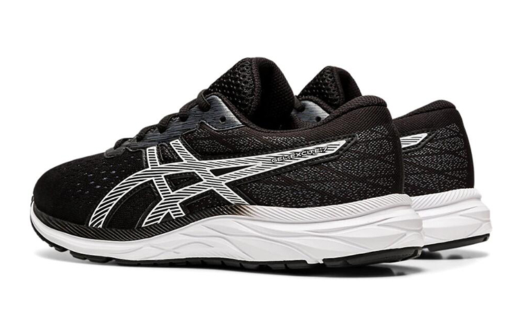 Lookbook (Anak Sekolah) ASICS Gel Excite 7 'Hitam Putih' 1014A084-001
