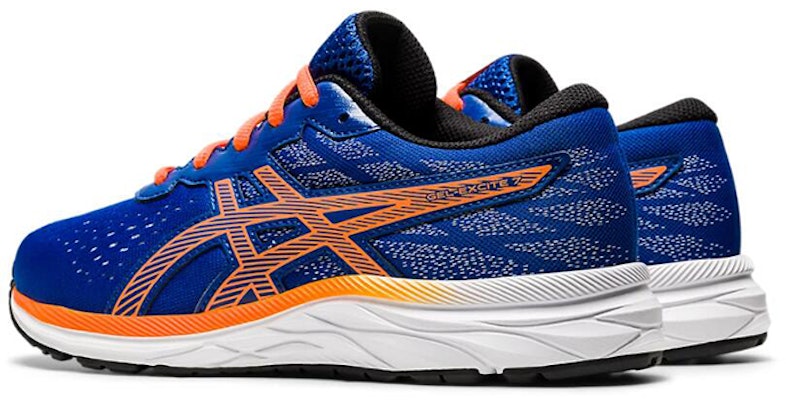 (Anak-Anak) ASICS Gel Excite 7 LEBAR 'Biru Oranye Mengejutkan' 1014A116-405 Shop (Anak-Anak) ASICS Gel Excite 7 LEBAR 'Biru Oranye Mengejutkan' 1014A116-405