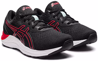 Lookbook (小學年級) ASICS Gel Excite 8 '黑色電紅' 1014A201-009