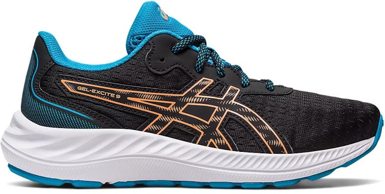 (Infantil) ASICS Gel Excite 9 'Negro Sol Durazno' 1014A231-004 Order (Infantil) ASICS Gel Excite 9 'Negro Sol Durazno' 1014A231-004