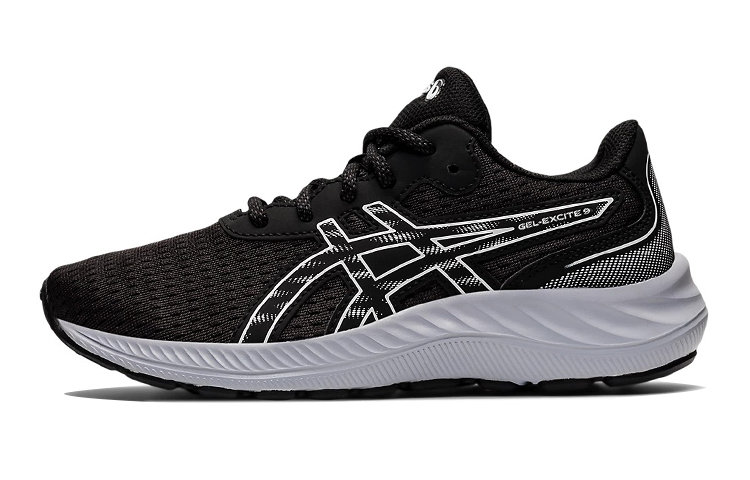 (Grade School) ASICS Gel Excite 9 'Black White' 1014A231-002