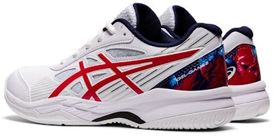 (小童) ASICS Gel Game 8 LE '白色经典红' 1044A046-110 Shop (小童) ASICS Gel Game 8 LE '白色经典红' 1044A046-110