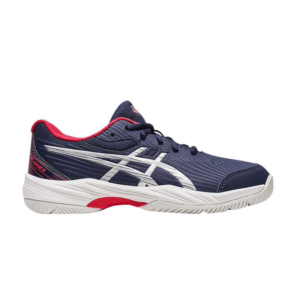 (Grade School) ASICS Gel Game 9 'Midnight Red' 1044A052-401