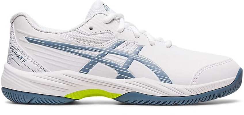 (Grade School) ASICS Gel Game 9 'White Steel Blue' 1044A052-101 Order (Grade School) ASICS Gel Game 9 'White Steel Blue' 1044A052-101