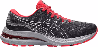 (Grade School) ASICS Gel Kayano 28 'Black Electric Red' 1014A210-002 (Grade School) ASICS Gel Kayano 28 'Black Electric Red' 1014A210-002