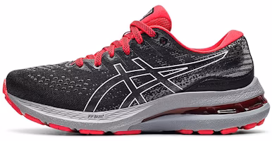 (Grade School) ASICS Gel Kayano 28 'Black Electric Red' 1014A210-002 (Grade School) ASICS Gel Kayano 28 'Black Electric Red' 1014A210-002