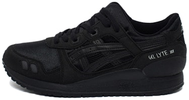 (Grade School) ASICS Gel Lyte 3 'Black' C5A4N-9099 (Grade School) ASICS Gel Lyte 3 'Black' C5A4N-9099
