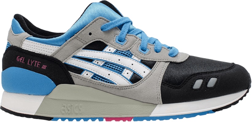 (Grade School) ASICS Gel Lyte 3 'Hitam Biru' C5A4N-9001 Buy (Grade School) ASICS Gel Lyte 3 'Hitam Biru' C5A4N-9001