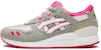 (Grade School) ASICS Gel Lyte 3 'Kelabu Merah Jambu' C5A4N-1301