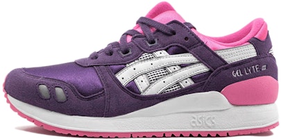 (Grade School) ASICS Gel Lyte 3 'Purple White' C5A4N-3301 (Grade School) ASICS Gel Lyte 3 'Purple White' C5A4N-3301