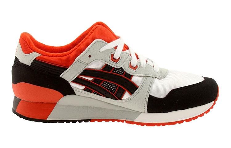 Order (Grade School) ASICS Gel Lyte 3 'Putih Hitam Merah' C5A4N-0190