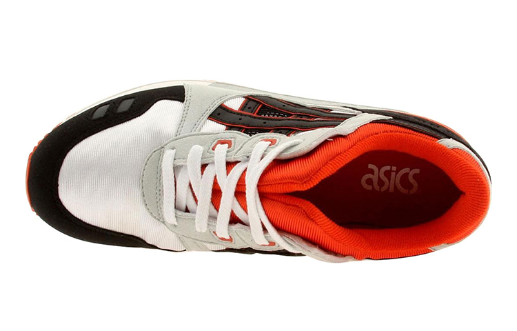 Lookbook (Grade School) ASICS Gel Lyte 3 'Putih Hitam Merah' C5A4N-0190