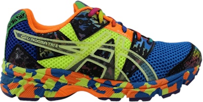 (Grade School) ASICS Gel Noosa Tri 8 'French Blue Flash Yellow' C301N-4804 (Grade School) ASICS Gel Noosa Tri 8 'French Blue Flash Yellow' C301N-4804