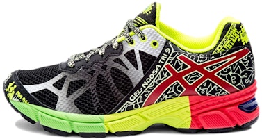 (Grade School) ASICS Gel Noosa Tri 9 'Black Red Flash Yellow' C401N-9021 (Grade School) ASICS Gel Noosa Tri 9 'Black Red Flash Yellow' C401N-9021