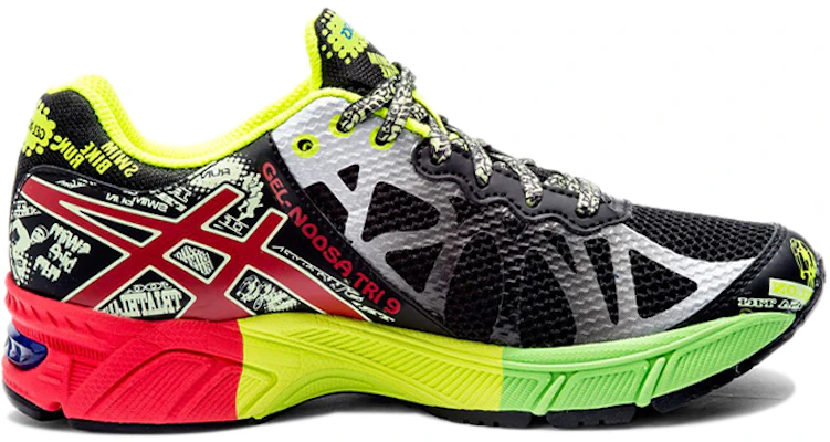 (Grade School) ASICS Gel Noosa Tri 9 ''Nero Rosso Giallo Flash'' C401N-9021 Order (Grade School) ASICS Gel Noosa Tri 9 ''Nero Rosso Giallo Flash'' C401N-9021