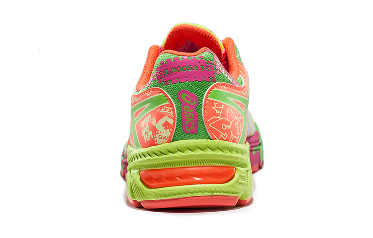 Purchase (Grade School) ASICS Gel Noosa Tri 9 ''Wit Lime Roze'' C401N-0105