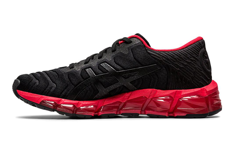 (Grade School) ASICS Gel Quantum 360 5 'Black Speed Red' 1024A044-001