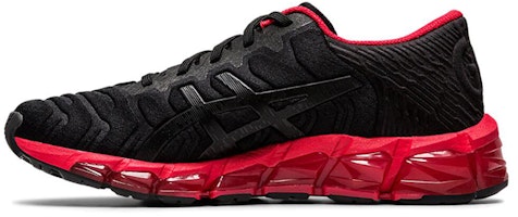 (Grade School) ASICS Gel Quantum 360 5 'Black Speed Red' 1024A044-001 (Grade School) ASICS Gel Quantum 360 5 'Black Speed Red' 1024A044-001