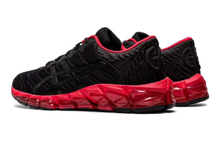 Lookbook (Enfant) ASICS Gel Quantum 360 5 ''Noir Rouge Vitesse''. 1024A044-001