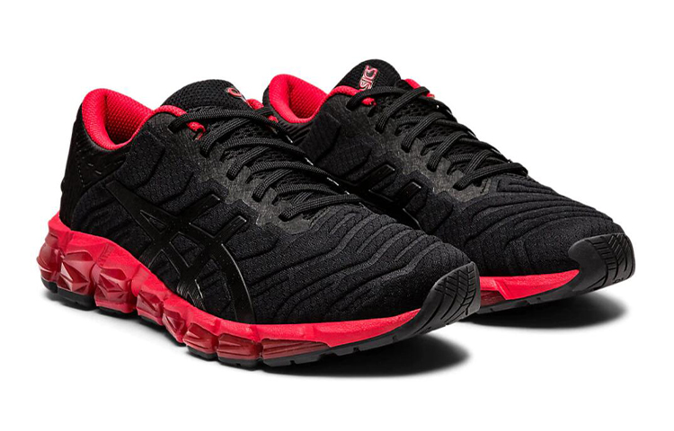 Shop (Enfant) ASICS Gel Quantum 360 5 ''Noir Rouge Vitesse''. 1024A044-001