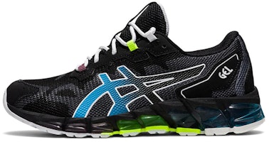 (Grade School) ASICS Gel Quantum 360 6 'Black Aizuri Blue' 1204A001-008 (Grade School) ASICS Gel Quantum 360 6 'Black Aizuri Blue' 1204A001-008