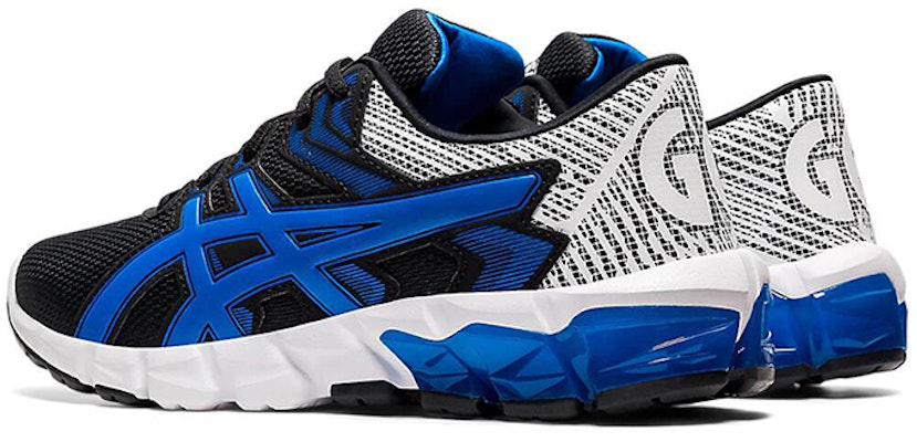 (小学款) ASICS Gel Quantum 90 2 '黑色电蓝'运动鞋 1024A038-001 Shop (小学款) ASICS Gel Quantum 90 2 '黑色电蓝'运动鞋 1024A038-001