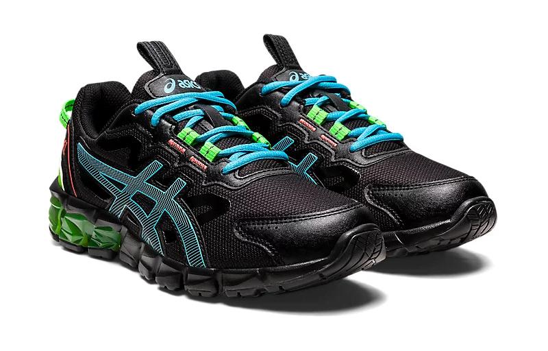 Lookbook ASICS Gel Quantum 90 3 ''Black Aquarium'' (Grade School) Scarpe Bambino 1204A003-014