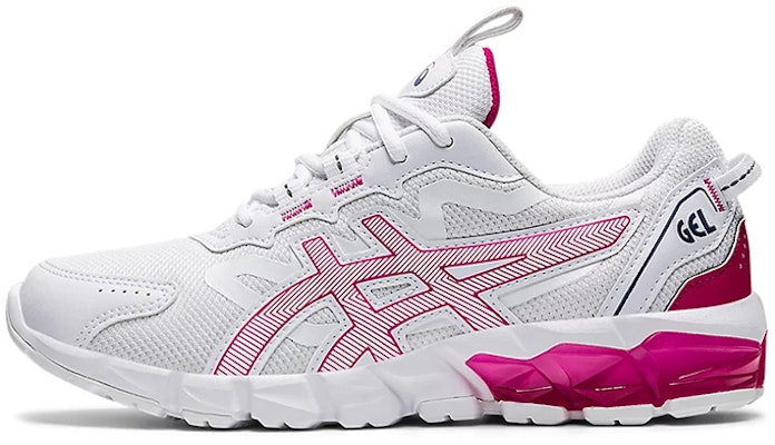 (Grade School) ASICS Gel Quantum 90 3 'White Pink Rave' 1204A003-100 Buy (Grade School) ASICS Gel Quantum 90 3 'White Pink Rave' 1204A003-100