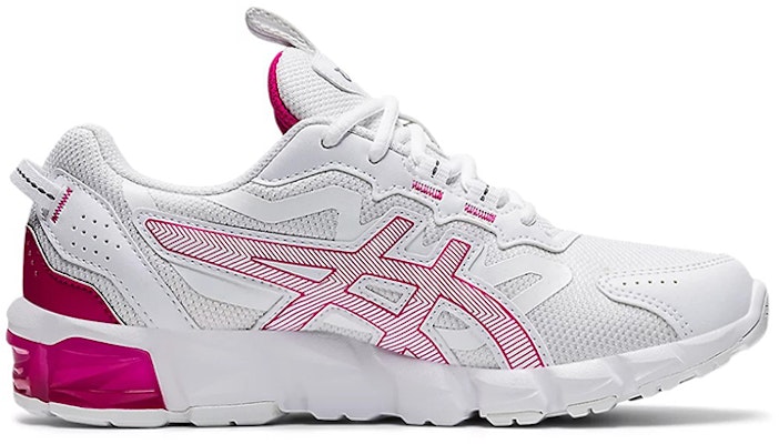 (Grade School) ASICS Gel Quantum 90 3 'White Pink Rave' 1204A003-100 Order (Grade School) ASICS Gel Quantum 90 3 'White Pink Rave' 1204A003-100