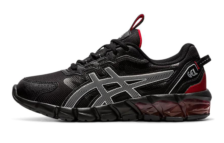 (Grade School) ASICS Gel Quantum 9 3 'Black Classic Red' 1204A003-006