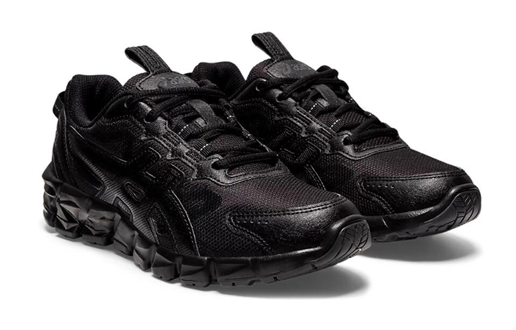 Lookbook (Grade School) ASICS Gel Quantum 9 3 ''Triple Black'' Kinderschuhe 1204A003-001