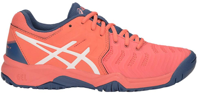 (Escolar) ASICS Gel Resolution 7 'Papaya Azul' C700Y-701 Order (Escolar) ASICS Gel Resolution 7 'Papaya Azul' C700Y-701