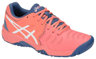 Lookbook (Enfant) ASICS Gel Resolution 7 ''Papaye Bleu'' C700Y-701