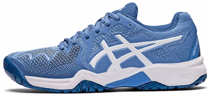 (Grade School) ASICS Gel Resolution 8 'Blue Harmony White' 1044A018-404 (Grade School) ASICS Gel Resolution 8 'Blue Harmony White' 1044A018-404