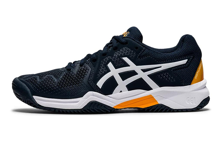 (Grade School) ASICS Gel Resolution 8 'French Blue Amber' 1044A018-403