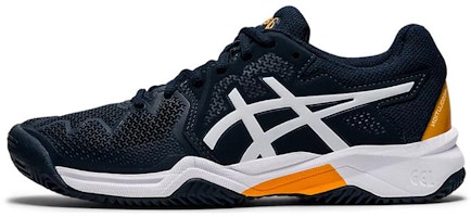 (Grade School) ASICS Gel Resolution 8 'French Blue Amber' 1044A018-403 (Grade School) ASICS Gel Resolution 8 'French Blue Amber' 1044A018-403