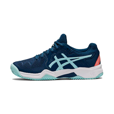 (GS) ASICS Gel Resolution 8 'Light Indigo Clear Blue'